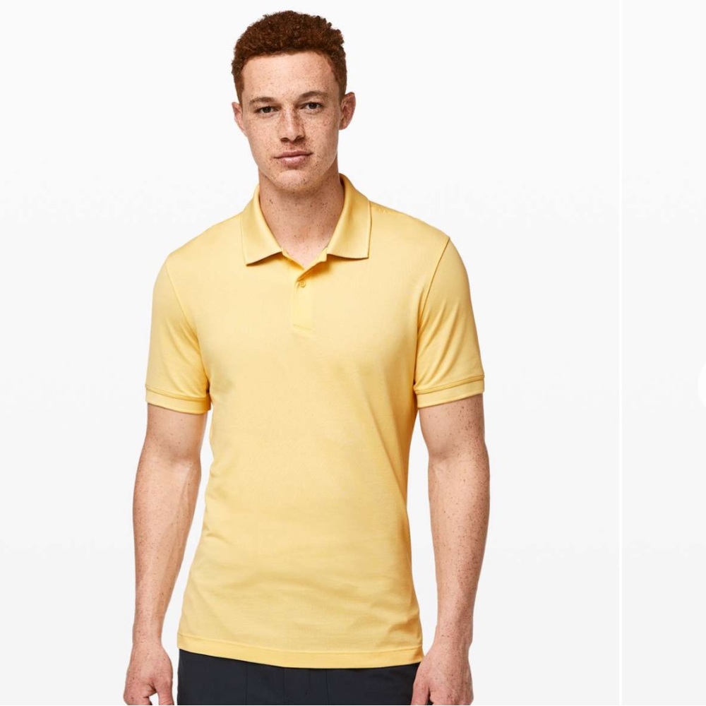 Men's Yellow Polo Shirt